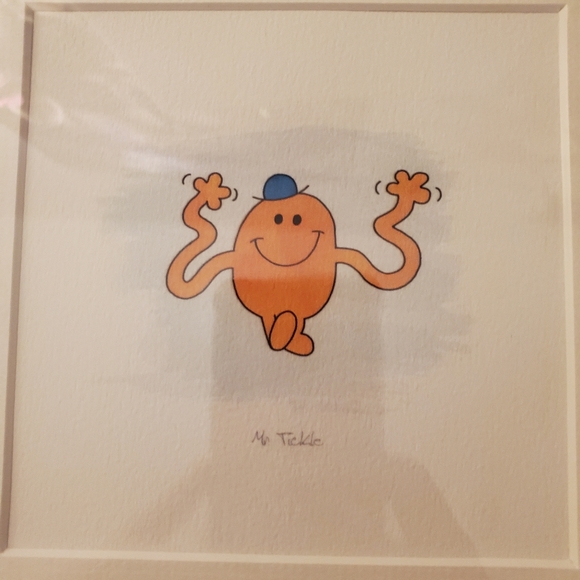 Limited edition Mr. Tickle framed art with coa - Picture 2 of 12